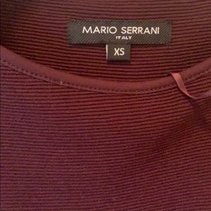 Dark Merlot Corduroy fabric styled Dress